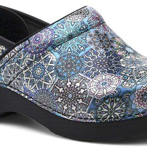 Dansko Professional Blue Tile Shoes, Size 37